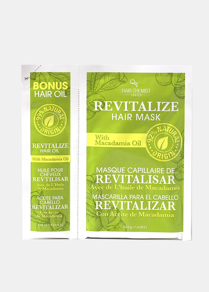 Hair Chemist- Revitalize Hair Mask and Oil