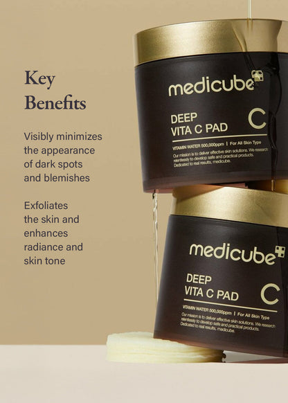 medicube Deep Vita C Pad (70 Pads)
