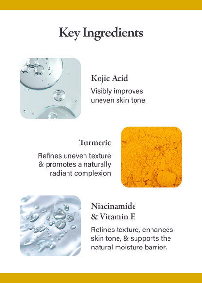 medicube Kojic Acid Turmeric Niacinamide Serum 30ml