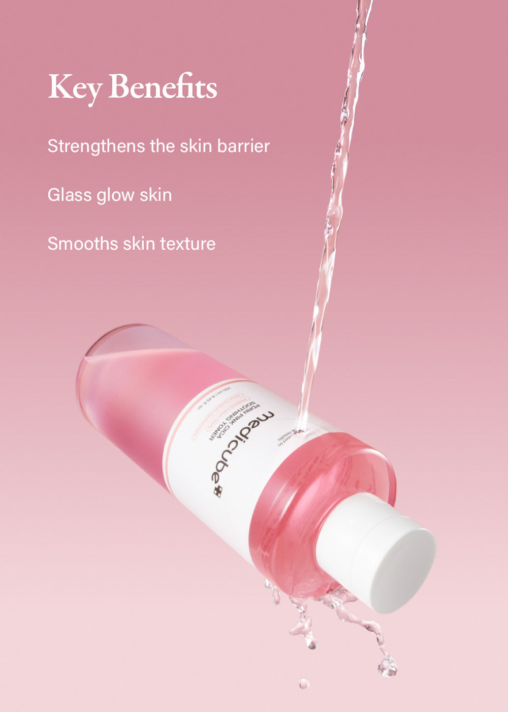 medicube PDRN Pink Cica Soothing Toner 250ml