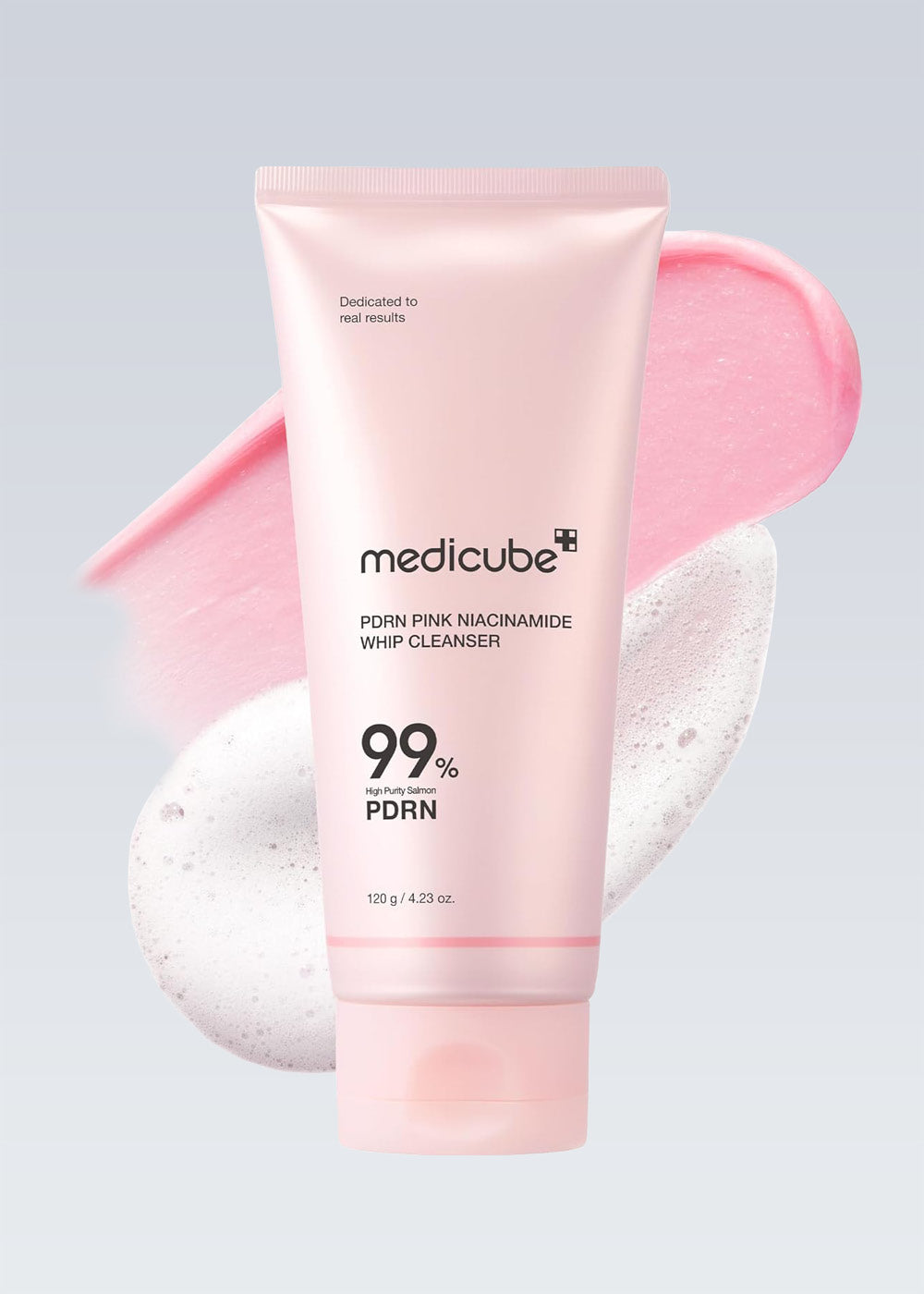 medicube PDRN Pink Niacinamide Whip Cleanser 120g