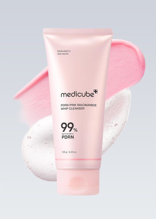 medicube PDRN Pink Niacinamide Whip Cleanser 120g