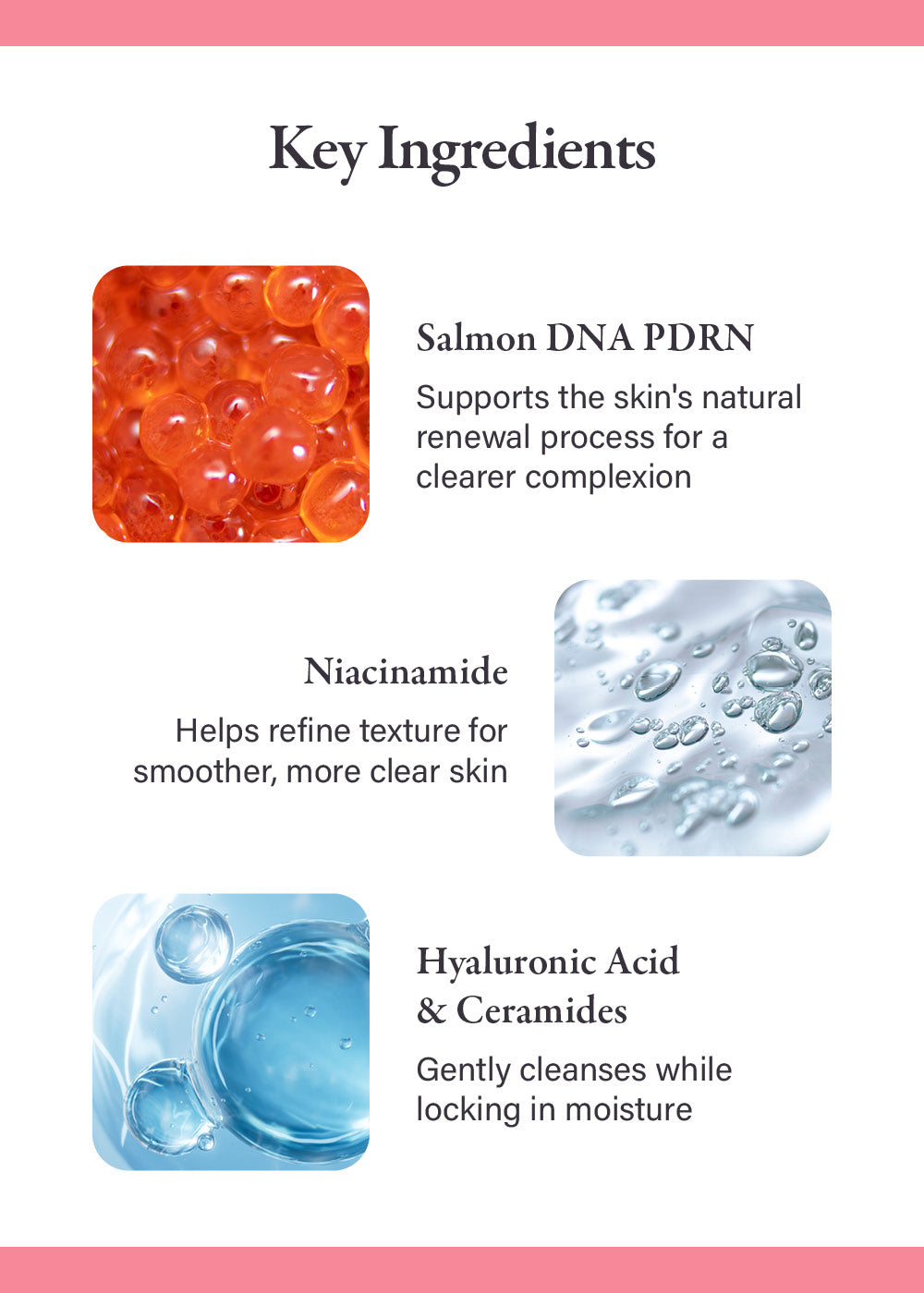 medicube PDRN Pink Niacinamide Whip Cleanser 120g