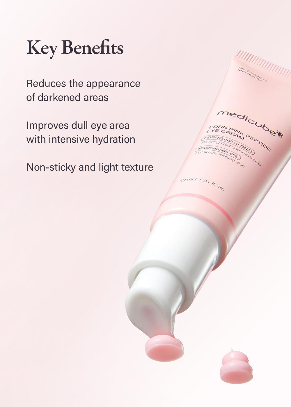 medicube PDRN Pink Peptide Eye Cream 30ml