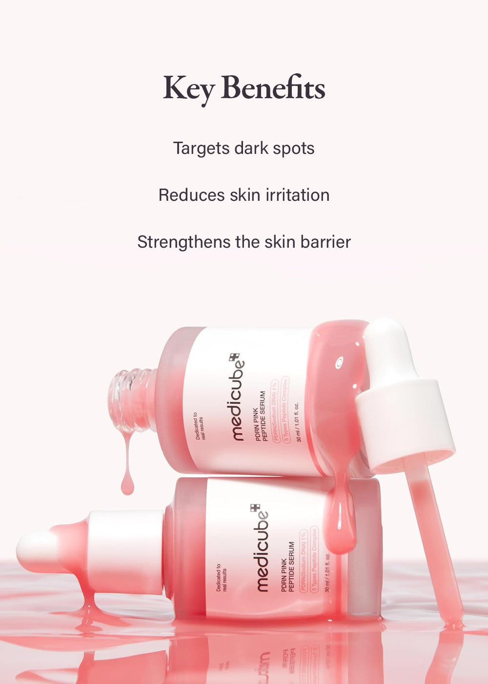 medicube PDRN Pink Peptide Serum 30ml