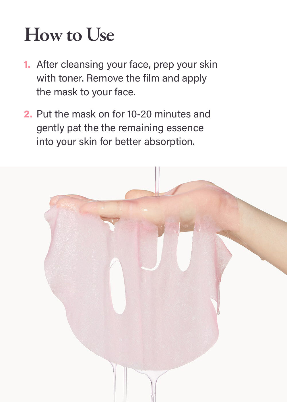 medicube PDRN Pink Vita Coating Mask (1 Mask)
