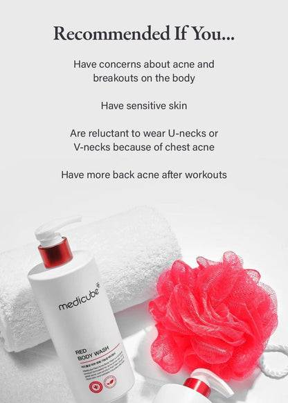 medicube Red Body Wash 400g