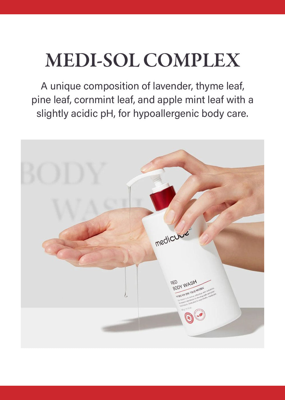 medicube Red Body Wash 400g