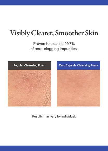medicube Zero Pore Clear Capsule Cleansing Foam 120g