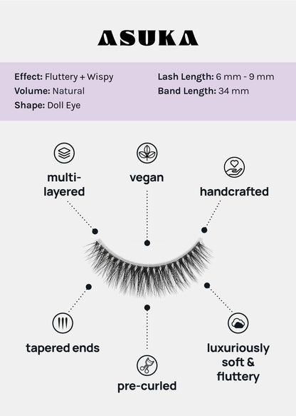 Magical Girl Light Eyelashes – Asuka