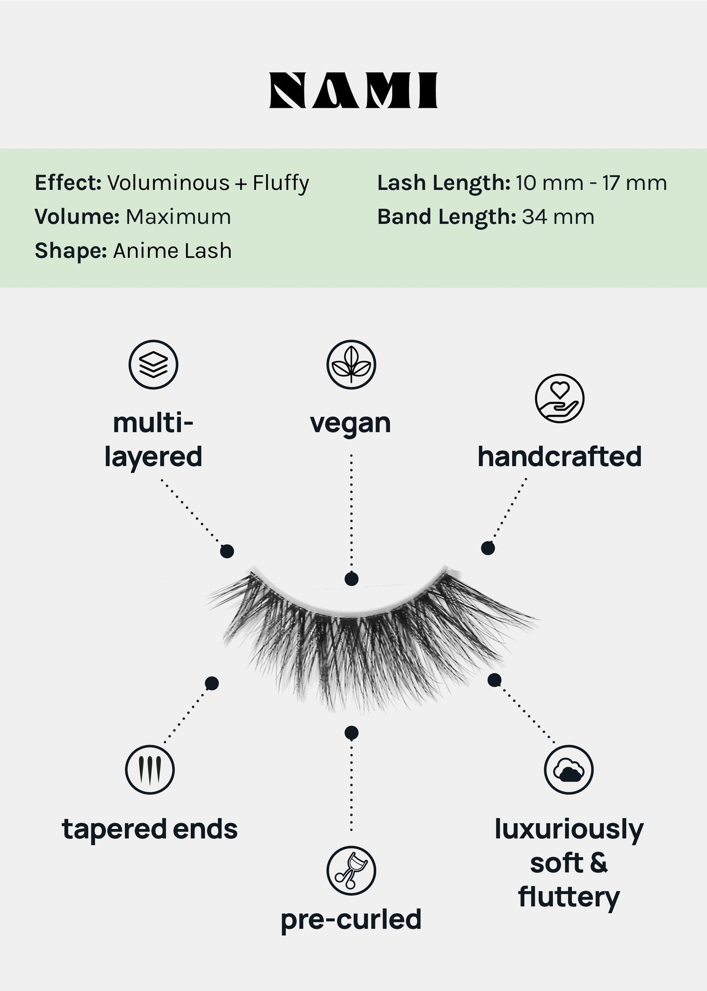 Magical Girl Dramatic Eyelashes – Nami