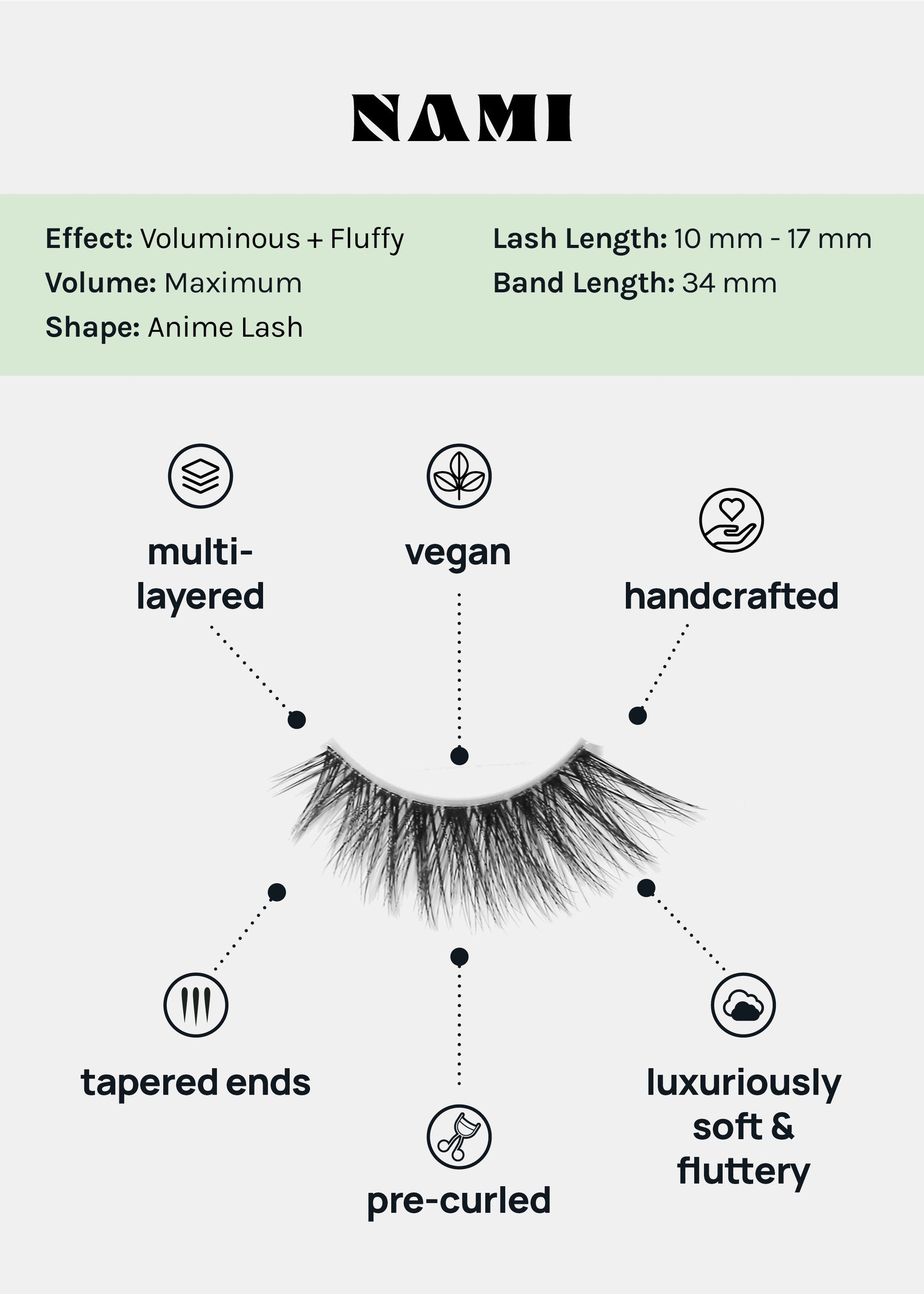 Magical Girl Dramatic Eyelashes – Nami