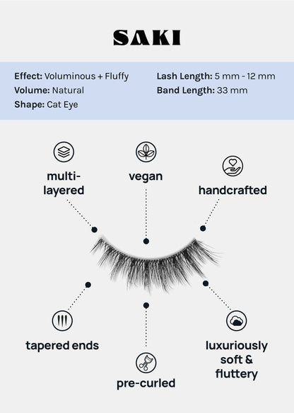 Magical Girl Classic Eyelashes – Saki