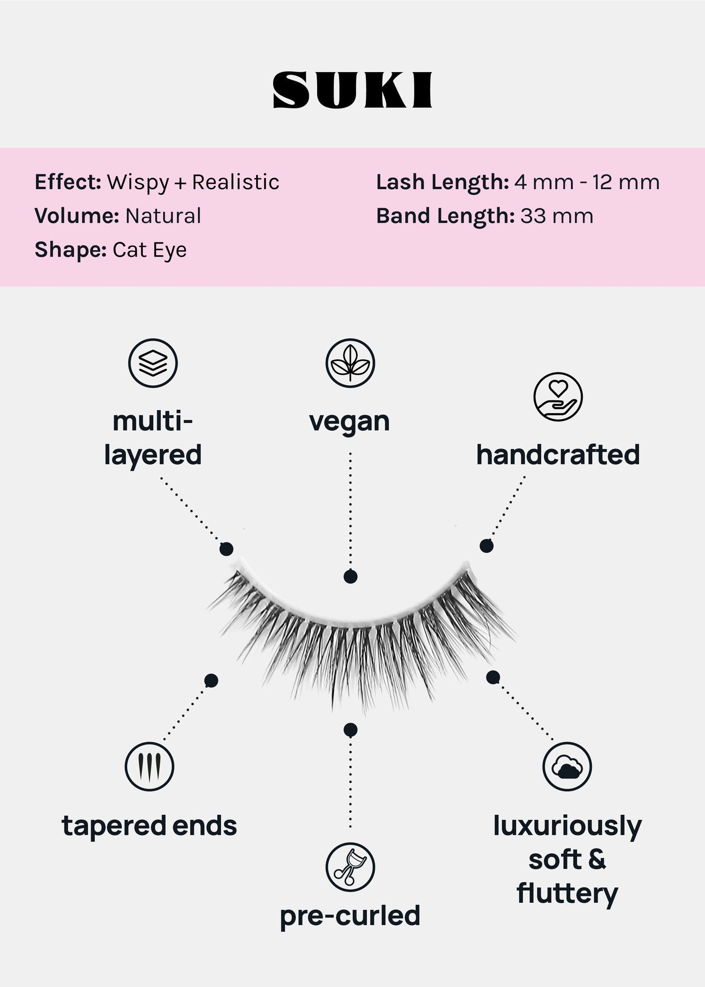 Magical Girl Natural Eyelashes – Suki