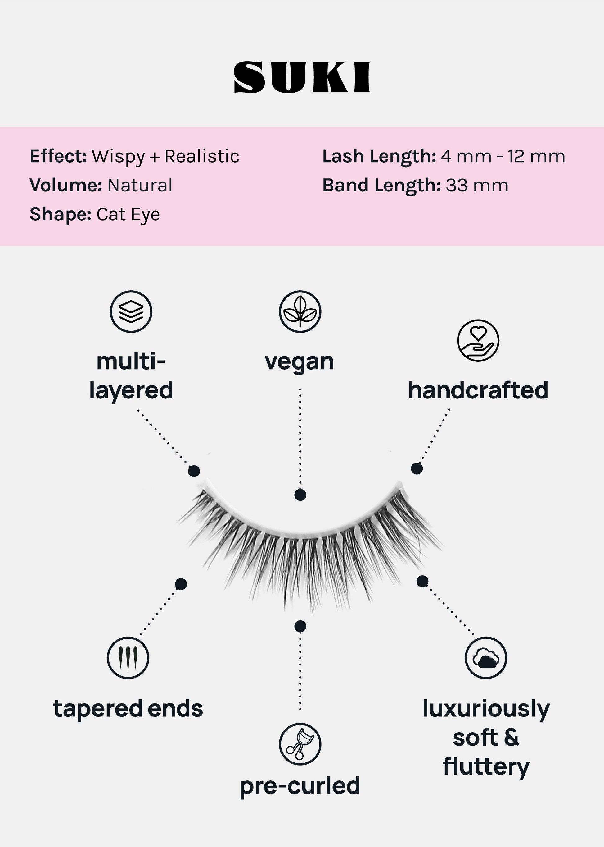 Magical Girl Natural Eyelashes – Suki