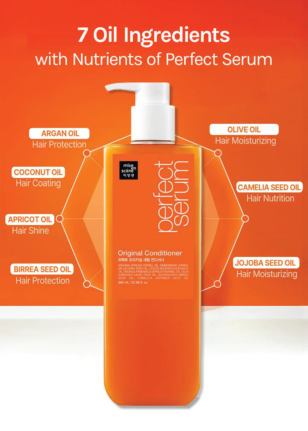 Mise-en-scene Perfect Serum Original Conditioner 680ml