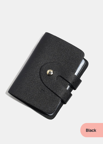 A+ Slim Vegan Card Holder