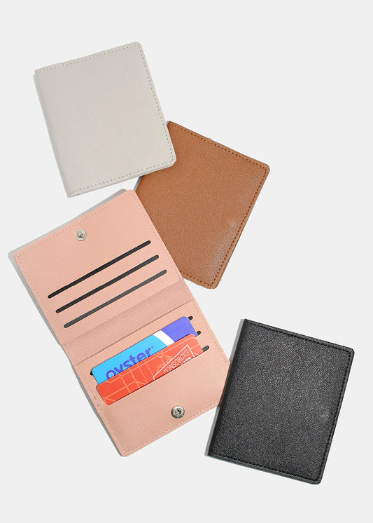 A+ Vegan Leather Card Holder