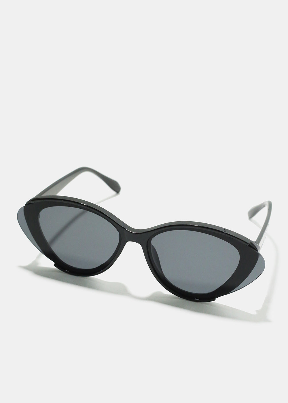 A+ Unique Overlapping Glass on Frame Shades