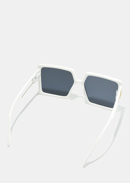 A+ Oversized Trendy Square Shades