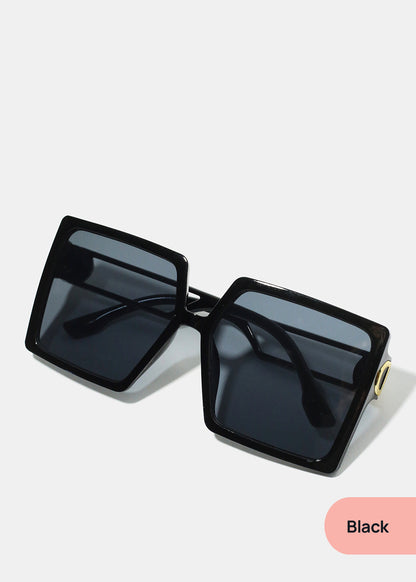 A+ Oversized Trendy Square Shades