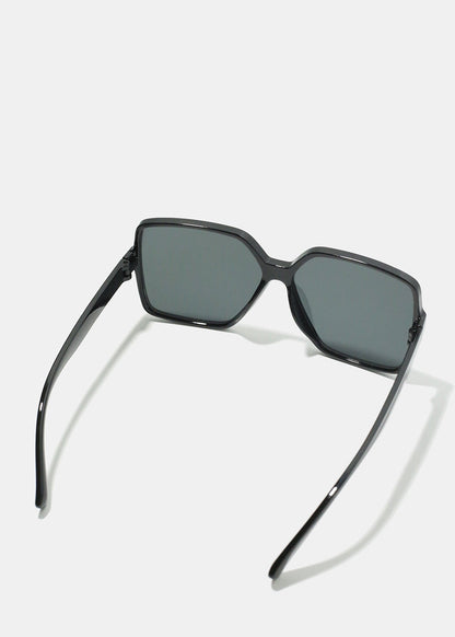 A+ Oversized Trendy Square Shades