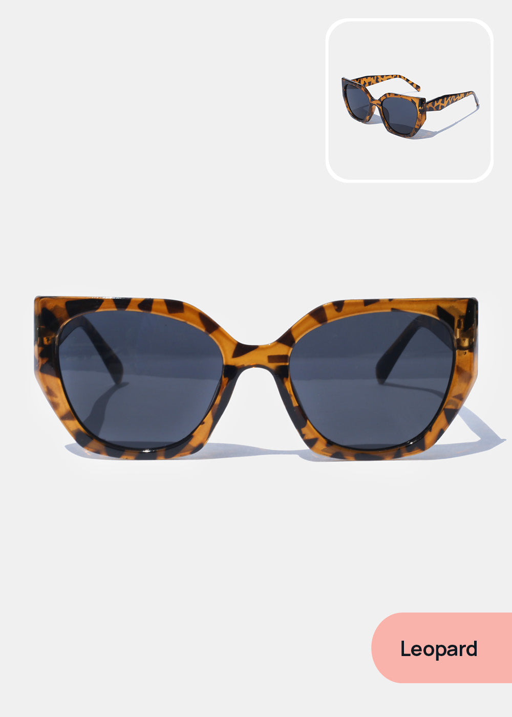Trendy Leopard Print Glasses