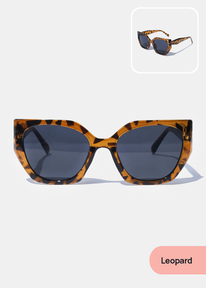 Trendy Leopard Print Glasses