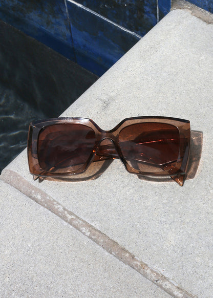 Oversized Trendy Sheer Sunglasses