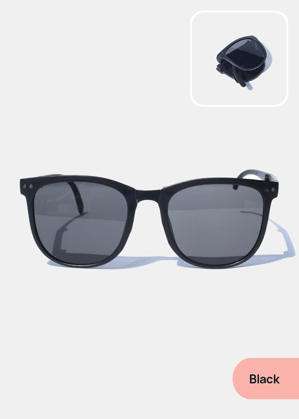 Chic Black Foldable Shades