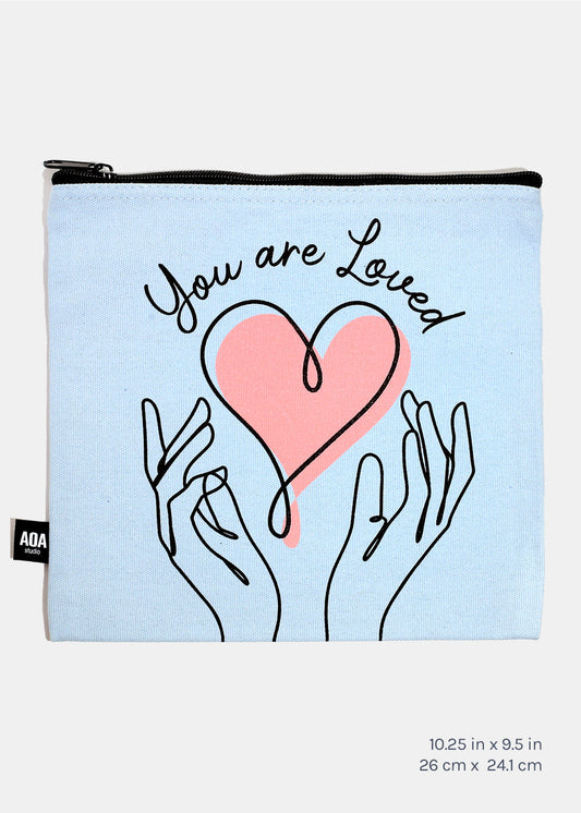 A+ Large Canvas Bag - You Are Loved