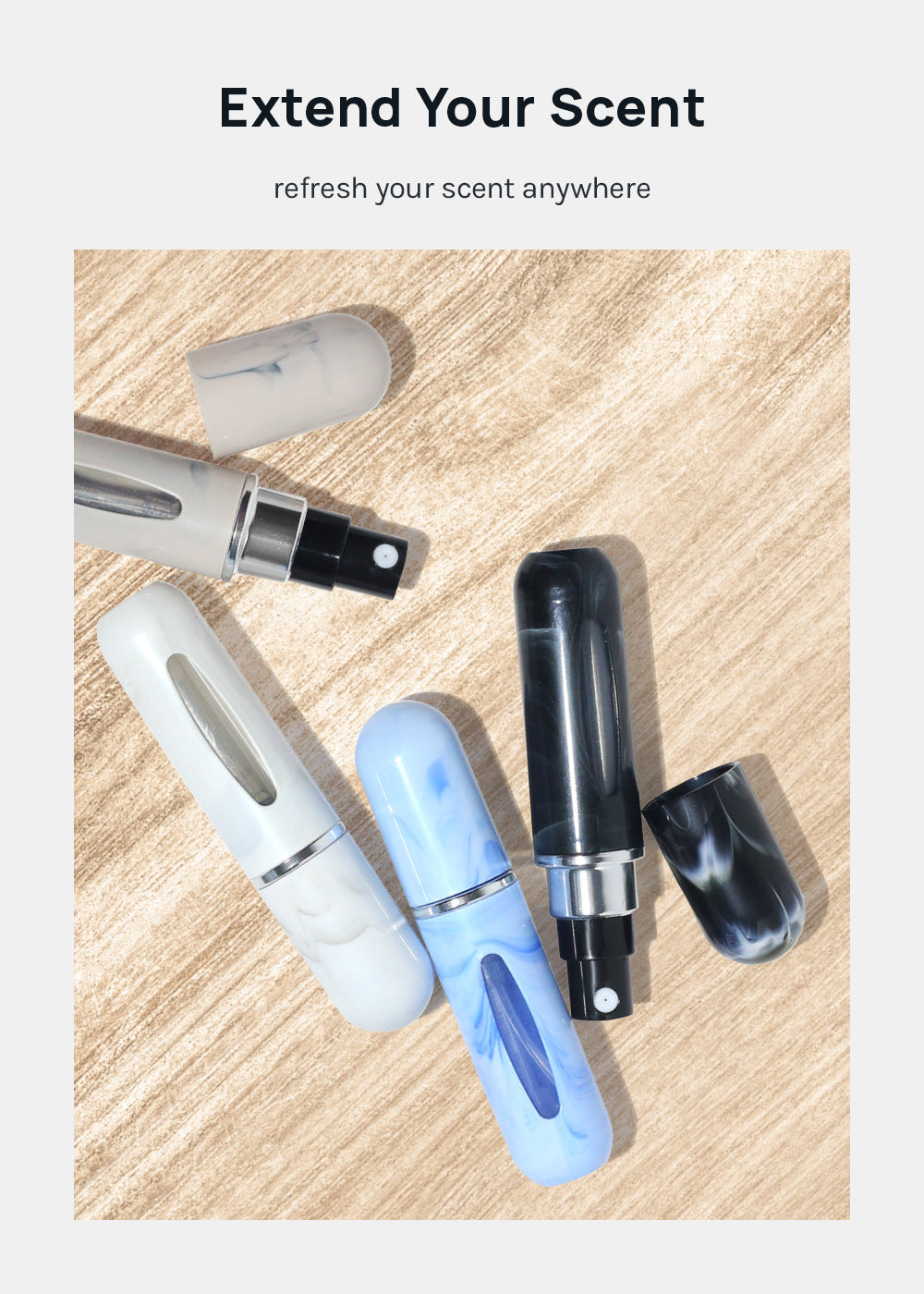 AOA Refillable Perfume Atomizer
