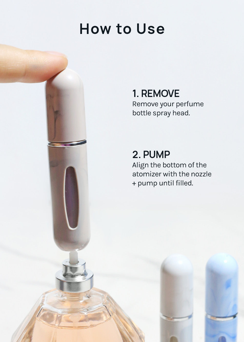 AOA Refillable Perfume Atomizer