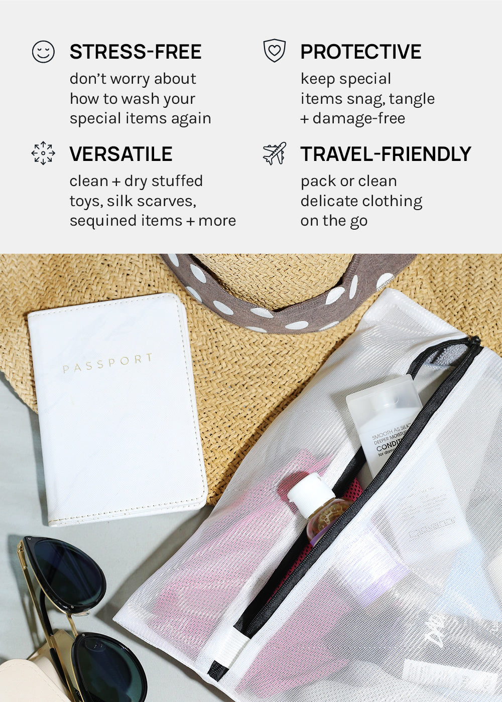 Official Key Items Mesh Laundry Bag