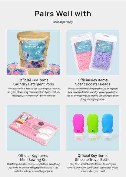 Official Key Items Mesh Laundry Bag