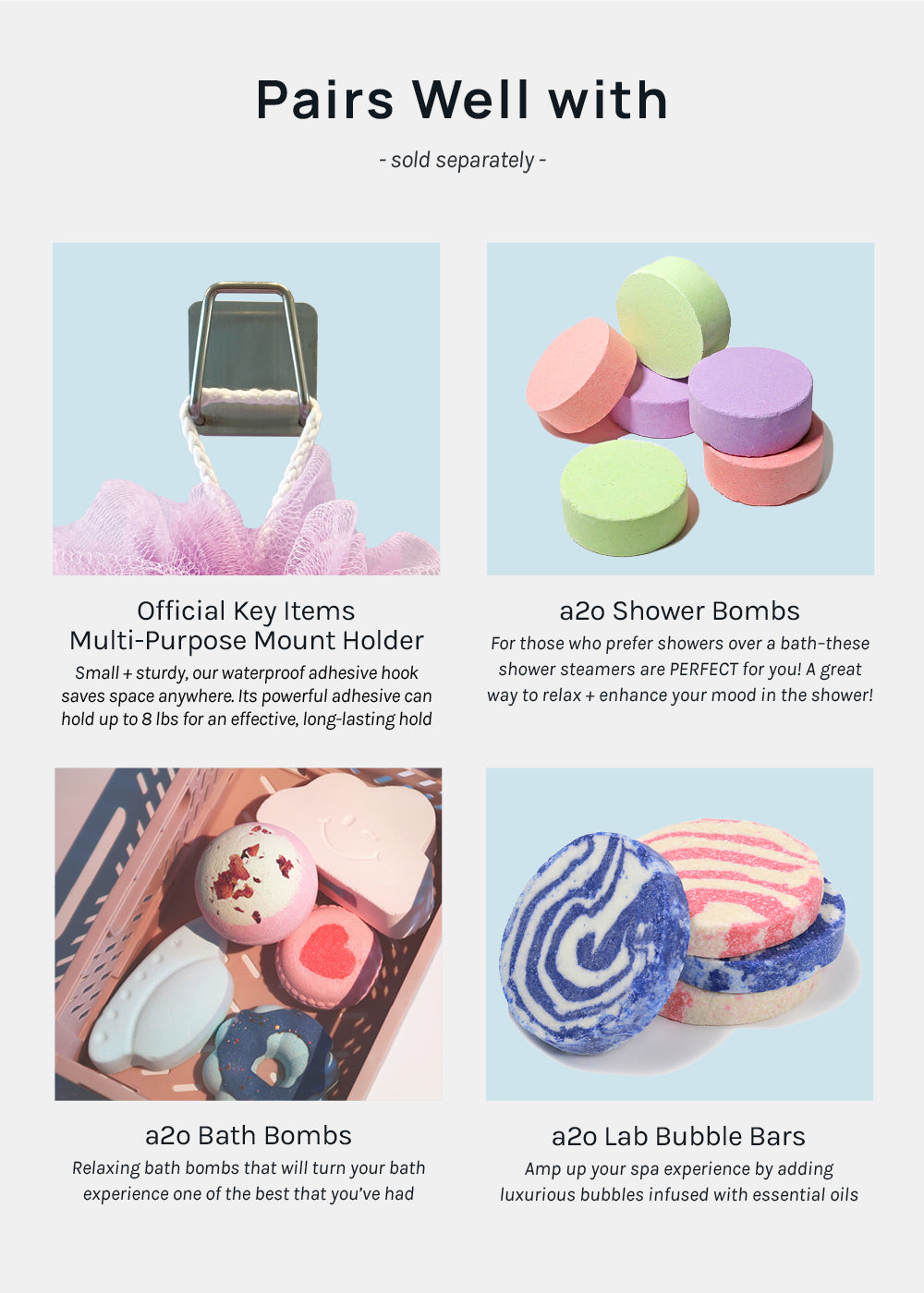 Official Key Items Mesh Loofah