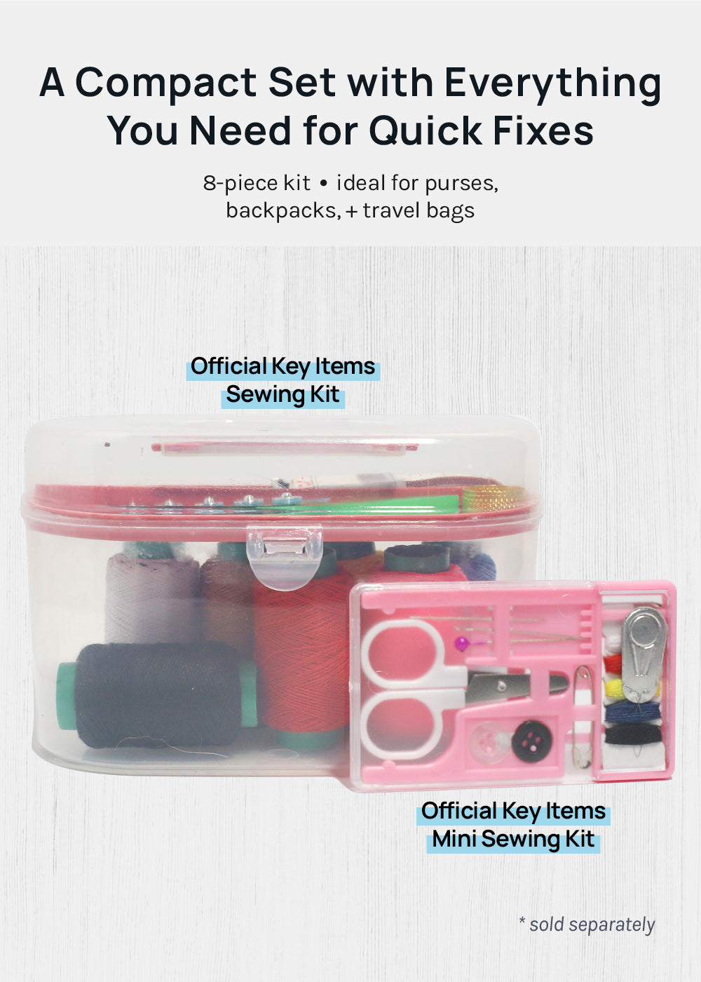Official Key Items Mini Sewing Kit