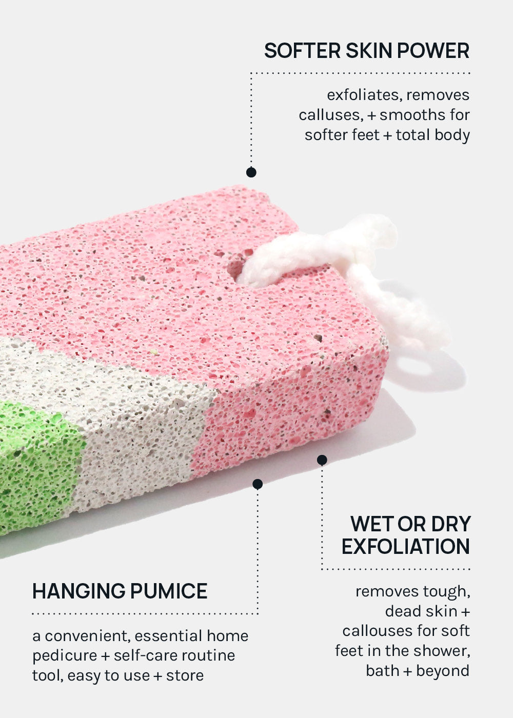 AOA Multi-Colored Pumice Stone