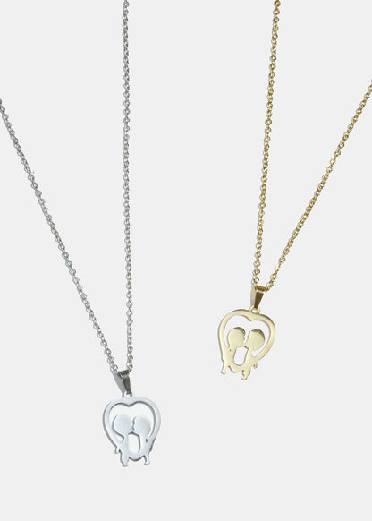 Kissing Pendent Necklace