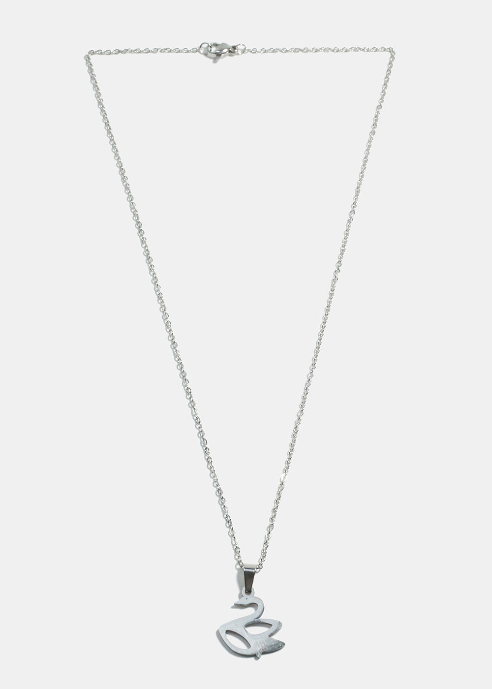 Mini Swan Pendant Necklace