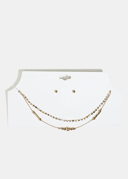 Necklace & Earrings Set