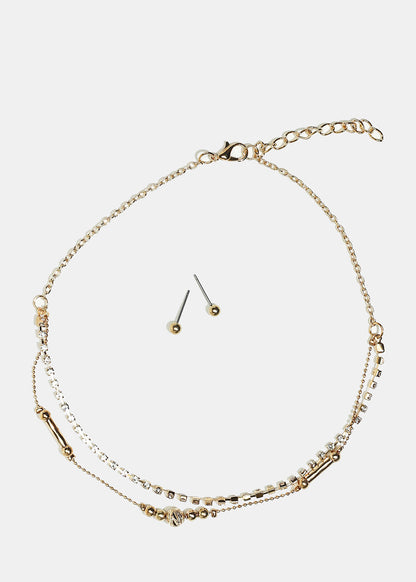 Necklace & Earrings Set