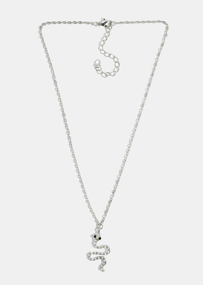 Snake Pendant Necklace