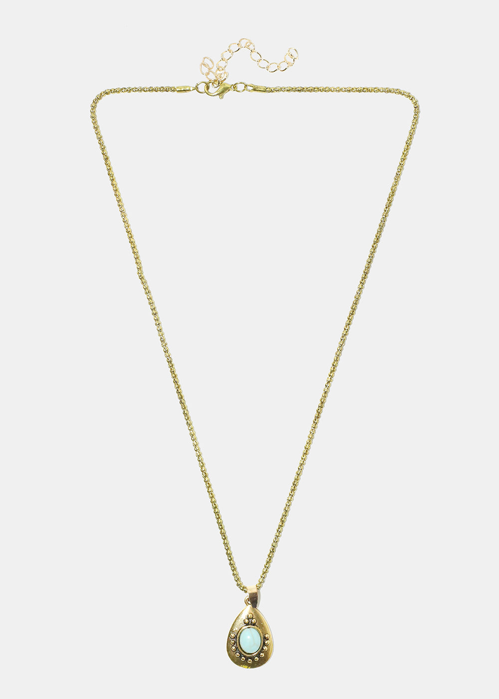 Teardrop Turquoise Necklace