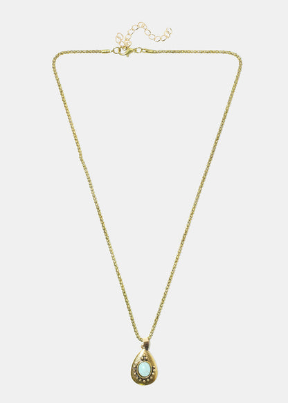 Teardrop Turquoise Necklace