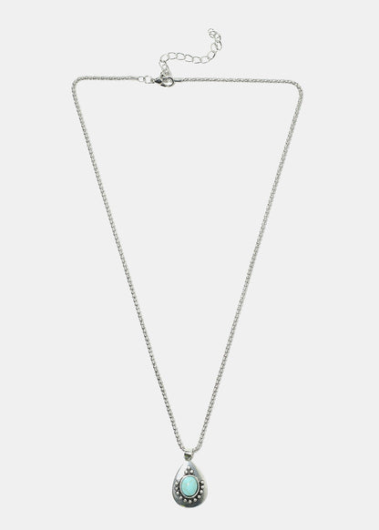 Teardrop Turquoise Necklace