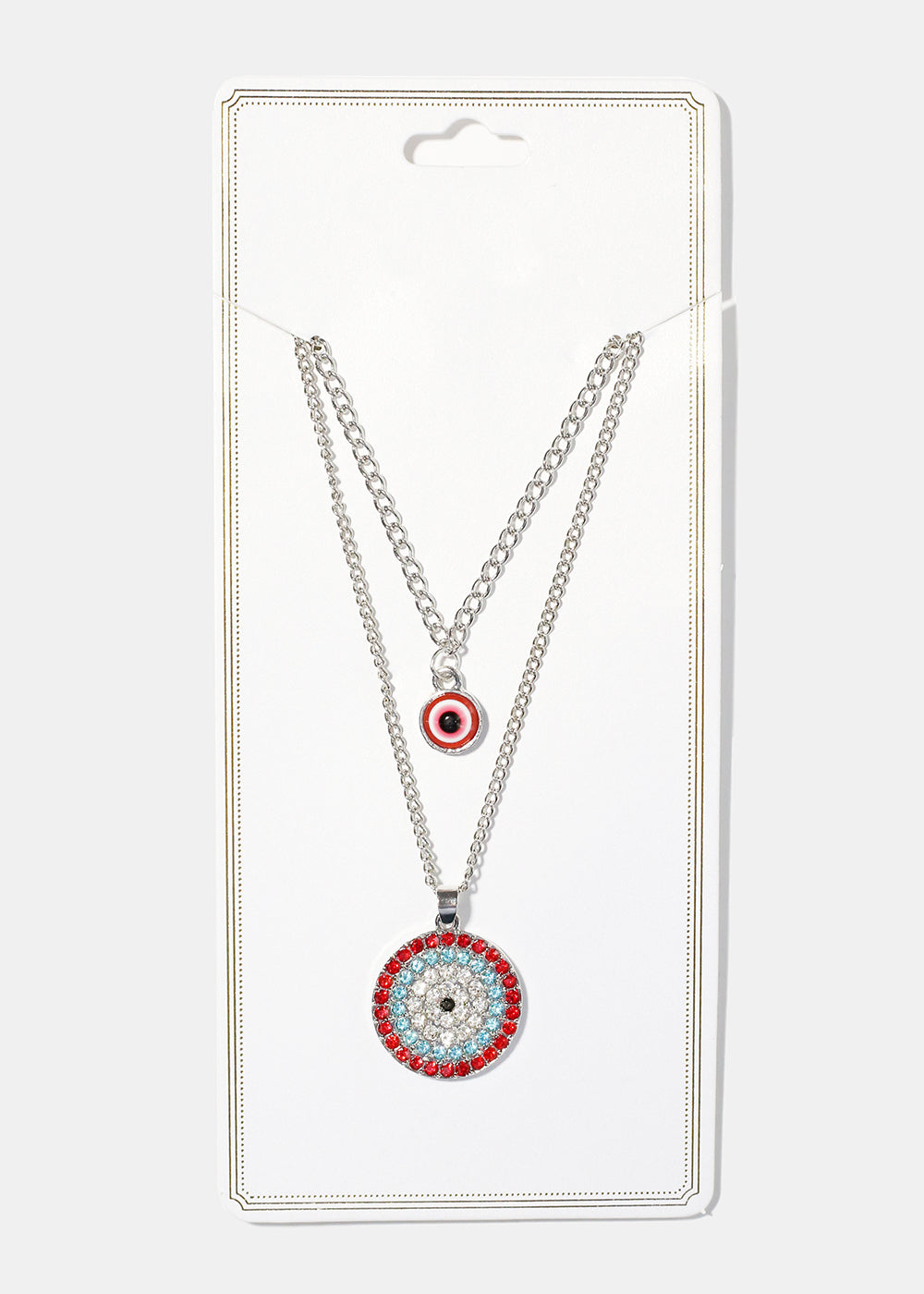 Evil Eye Layered Necklace