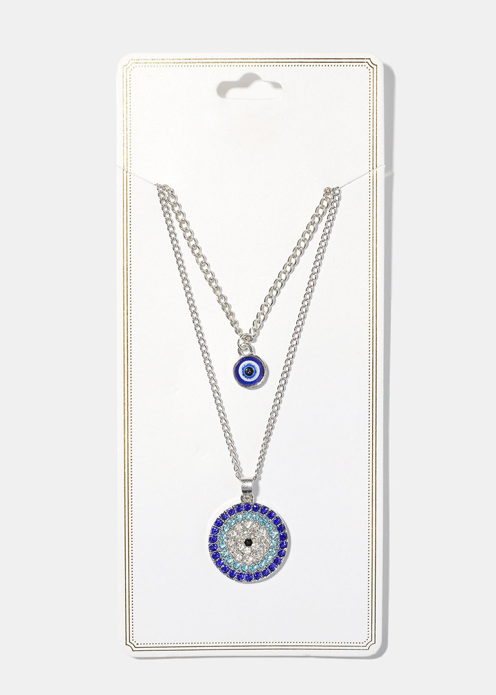 Evil Eye Layered Necklace