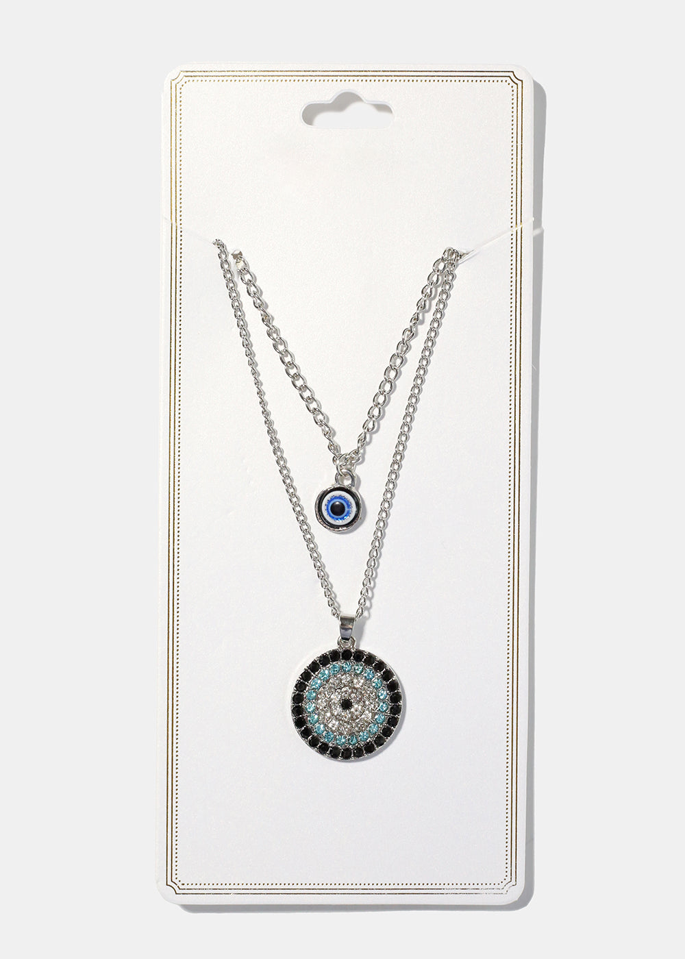 Evil Eye Layered Necklace