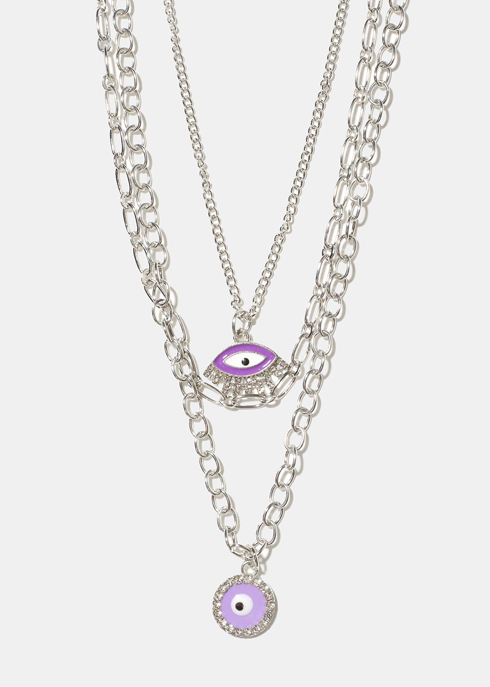 Layered Evil Eye Necklace